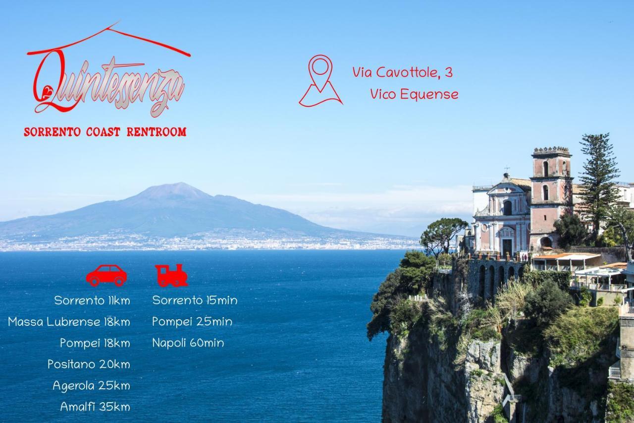 Quintessenza - Sorrento Coast Rentroom 비코에쿠엔세 외부 사진